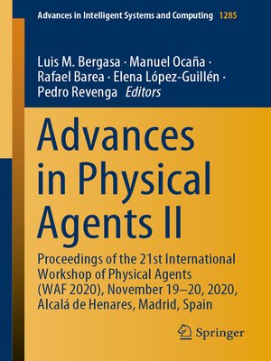 cover image of Advances in Physical Agents II